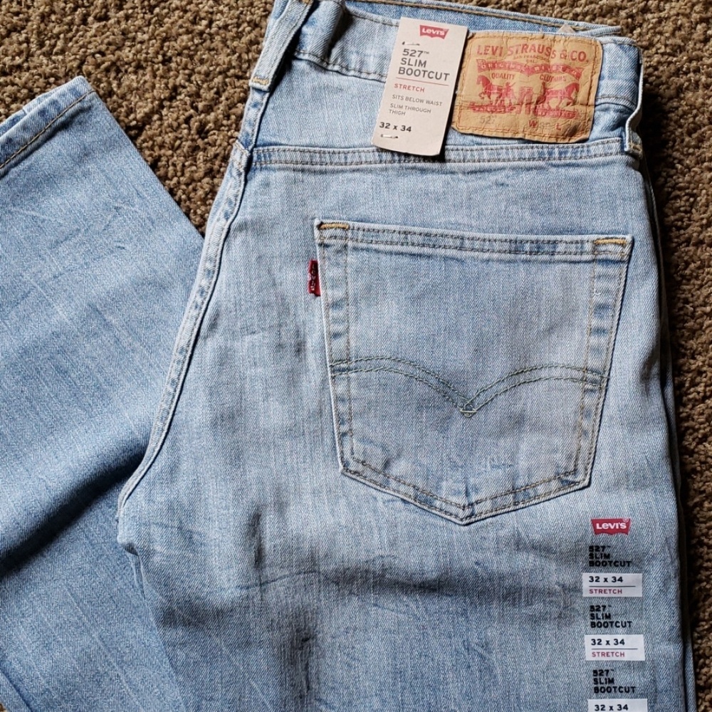 NWT - Levi's 527 Slim Bootcut Jeans